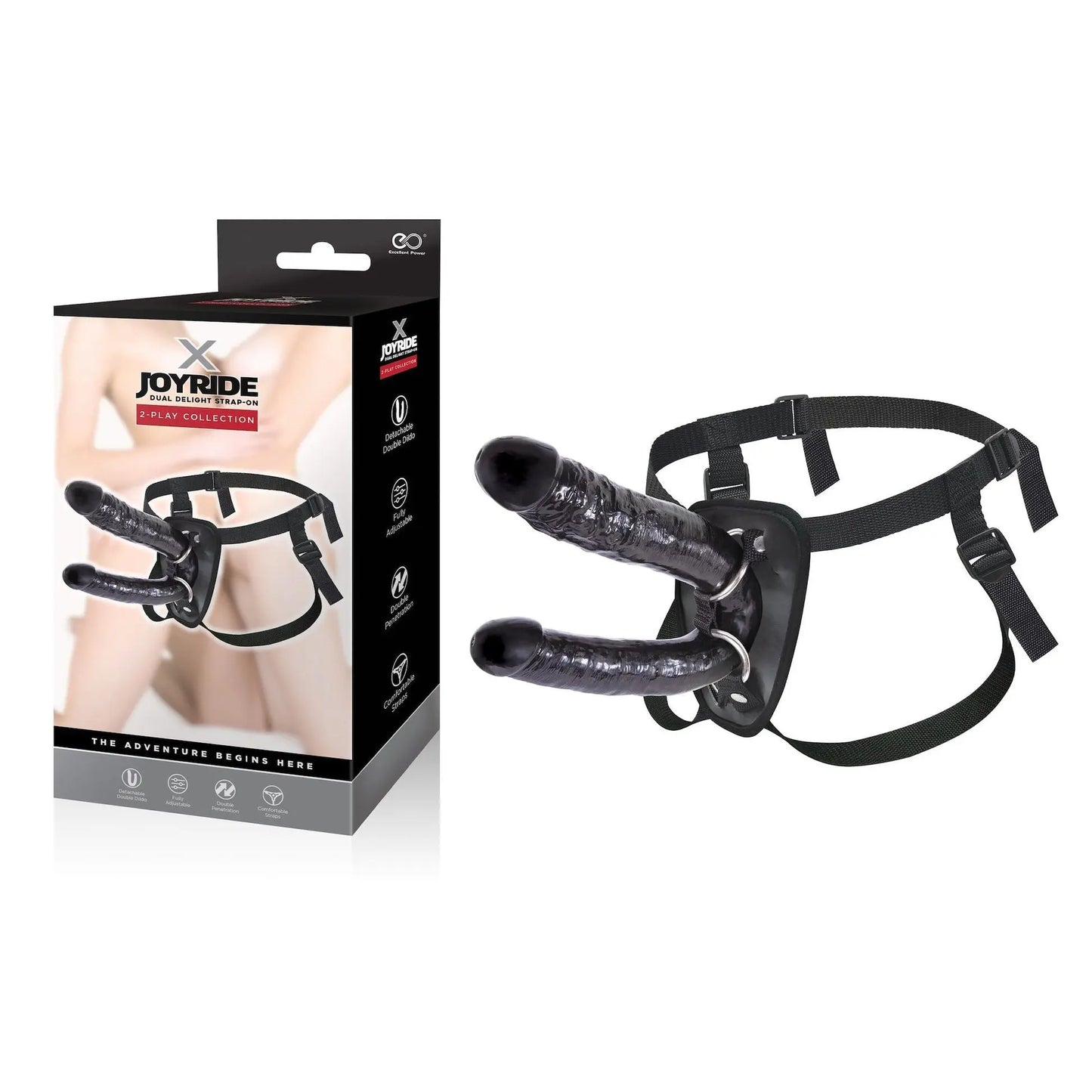 Strap On Joyride Dildo Doppio Sexy Love
