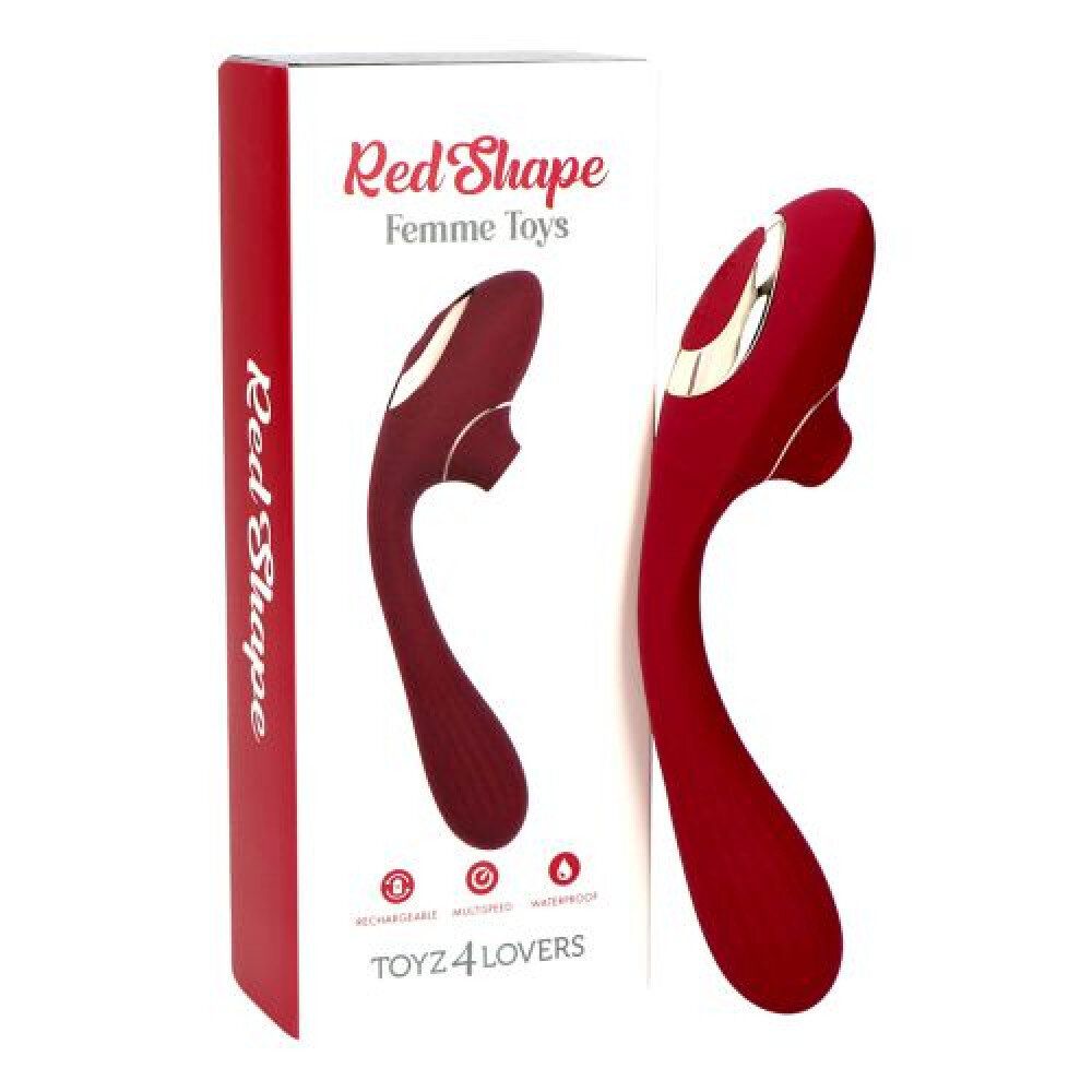 Red Shape Clit Sucker