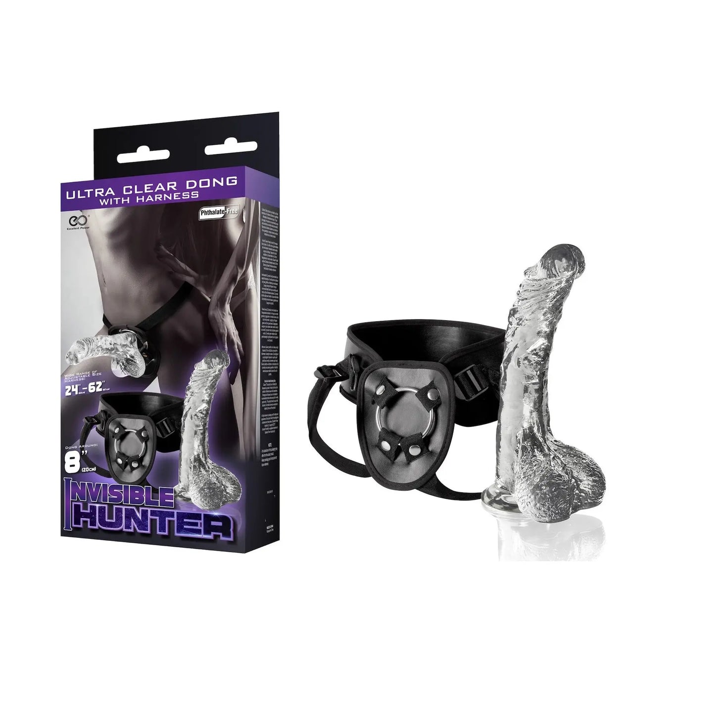 Strap On Invisible Hunter Curve 21 cm