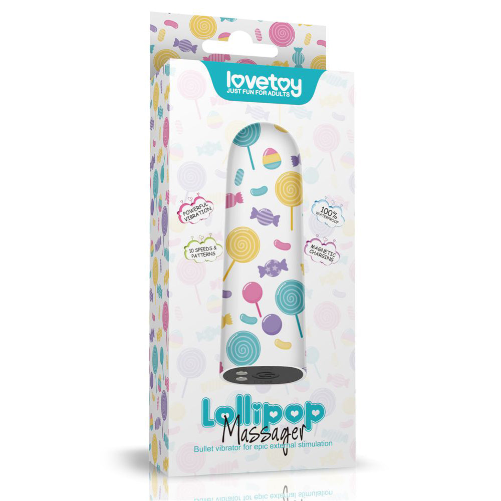 Lollipop Clitoral Vibrator Massager