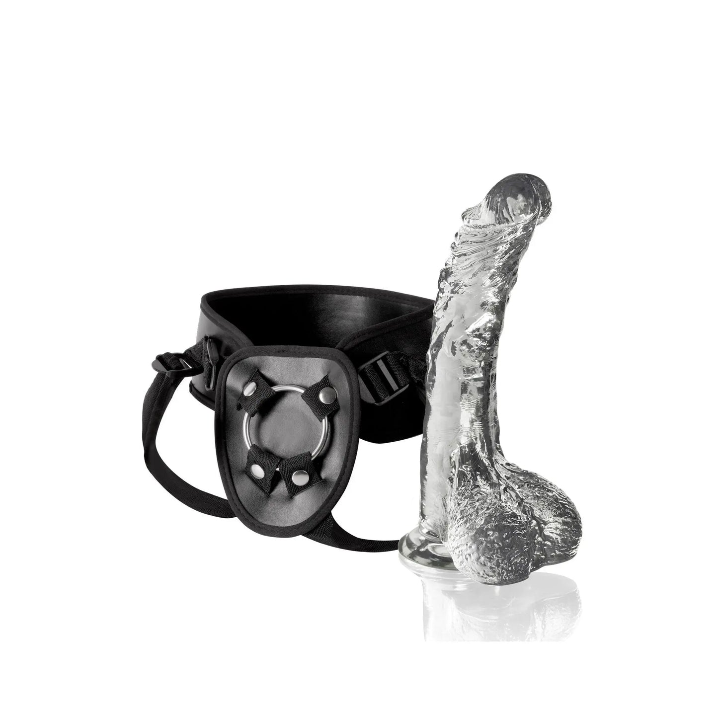 Strap On Invisible Hunter Curve 21 cm - Sexy Love